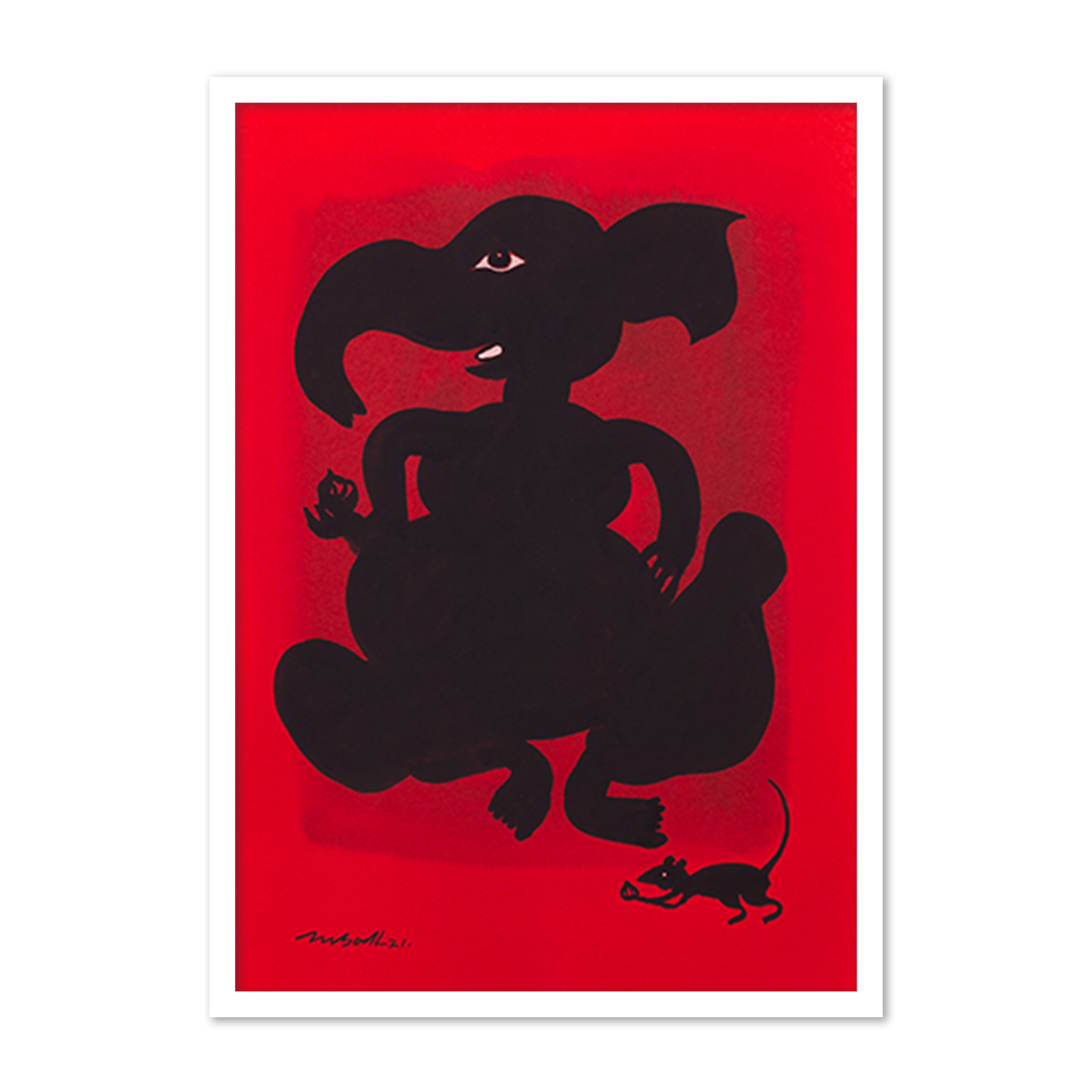 Ganesha with Modak