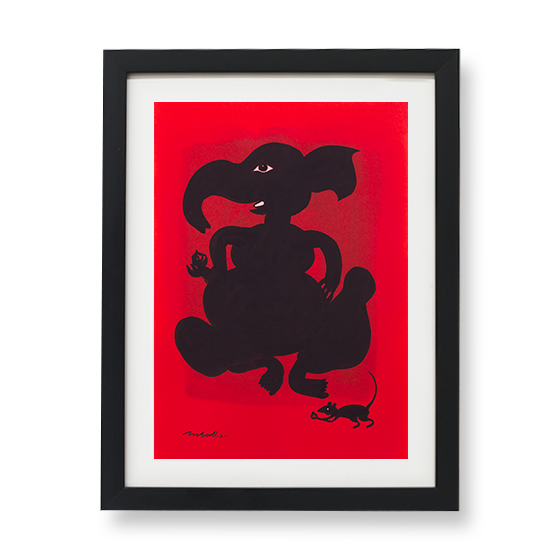 Ganesha with Modak