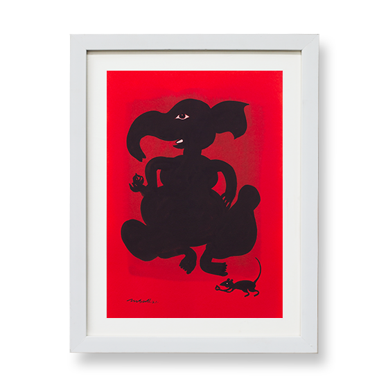 Ganesha with Modak