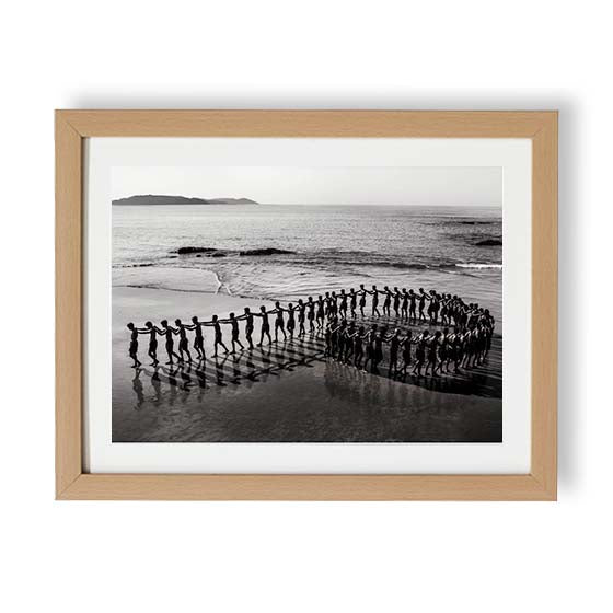 Fishermen in spiral formation