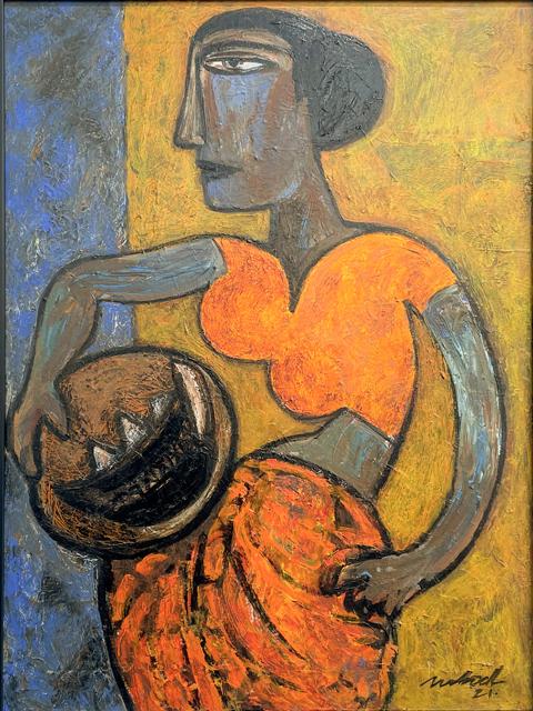 Lady with Fish