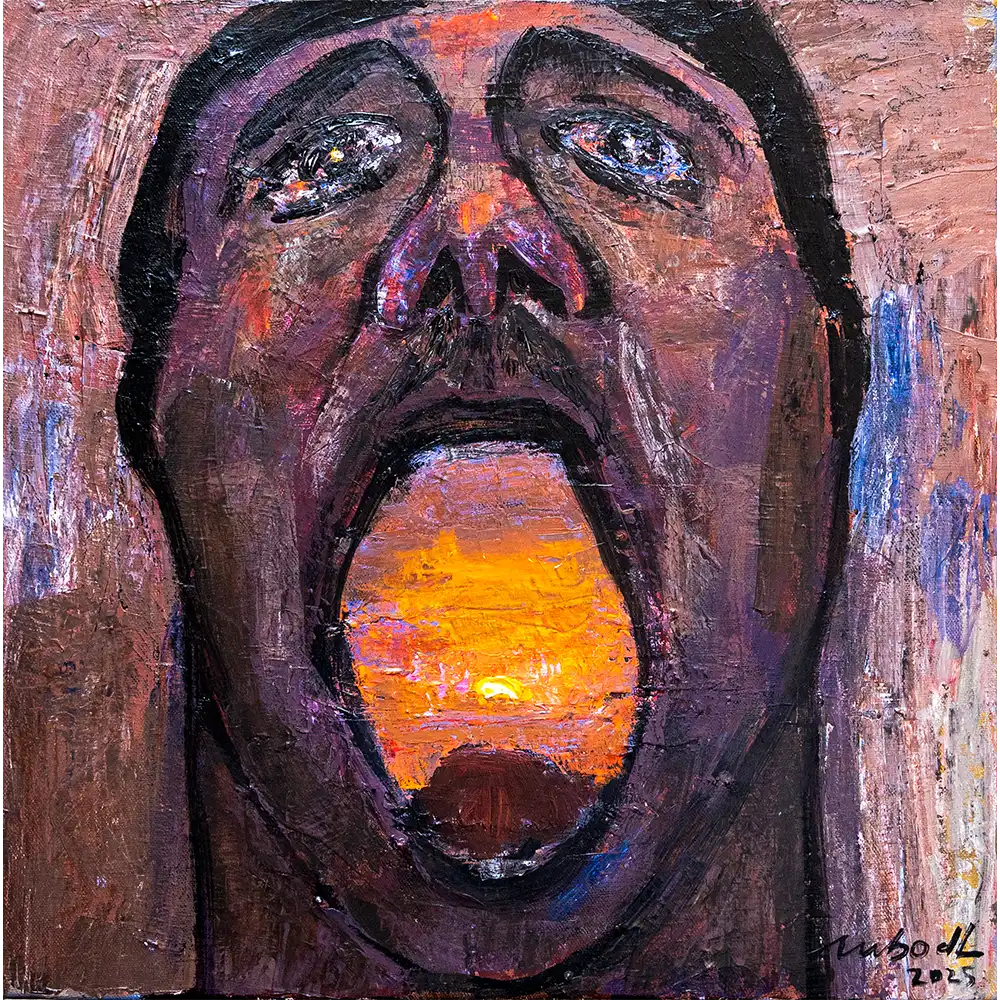 THE MAN WHO SWALLOWED SUNSETS