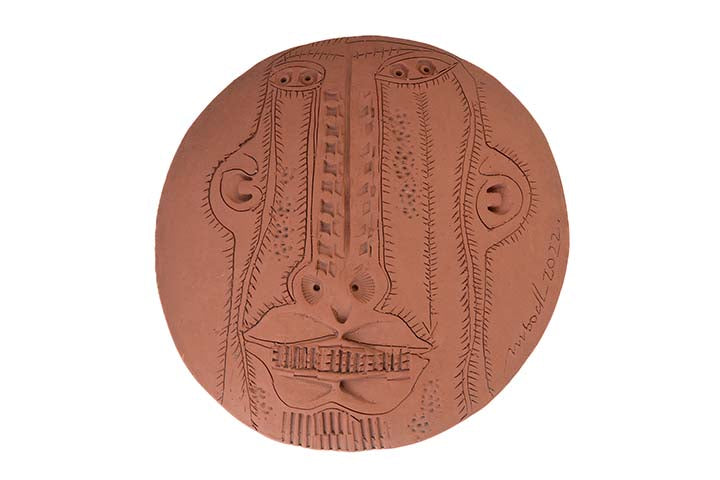 Man with shell nose