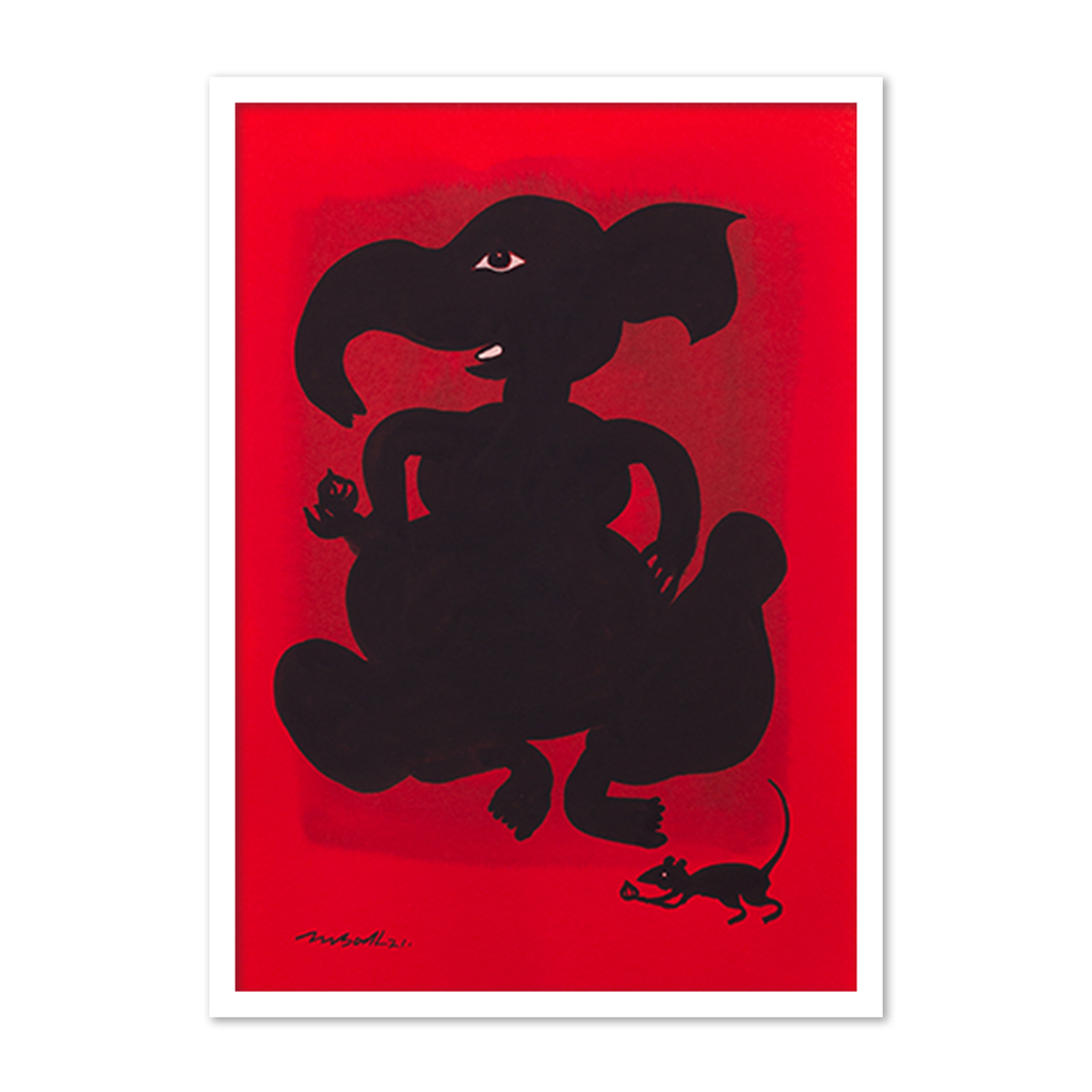 Ganesha with Modak