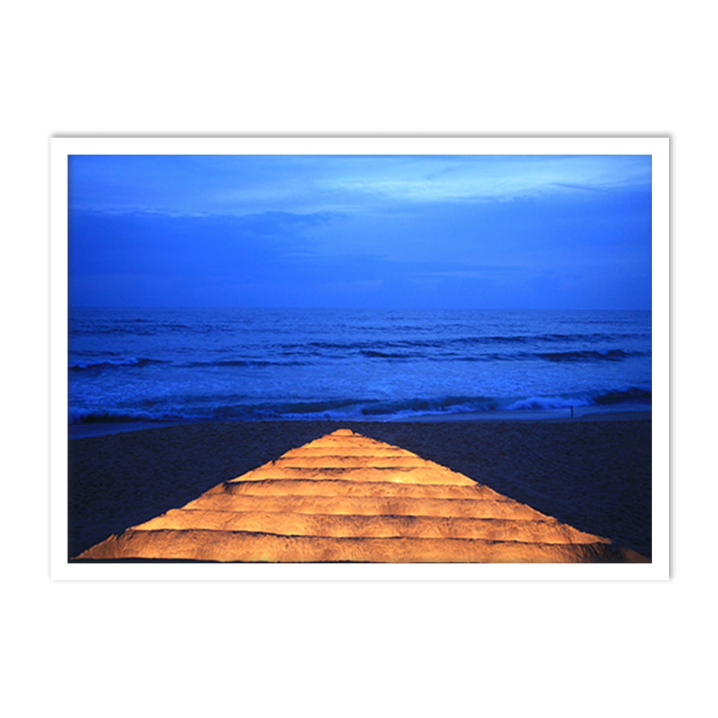 Memories of sunset on the sand