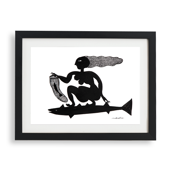 Shakuntala with Kingsfish