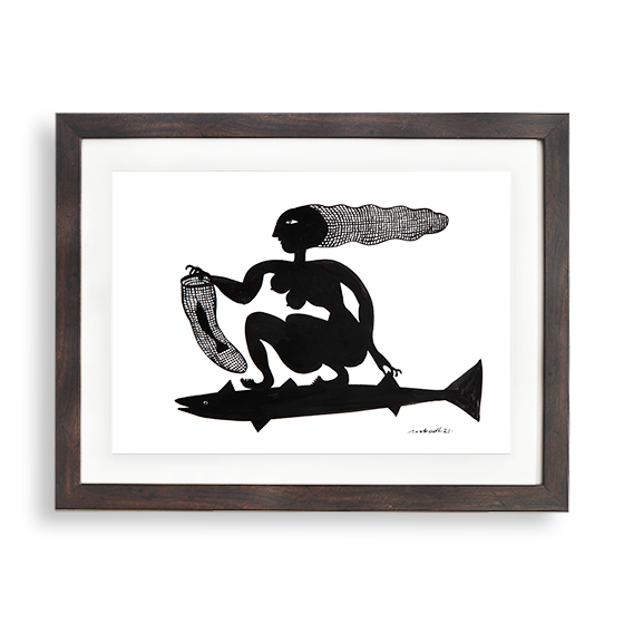 Shakuntala with Kingsfish