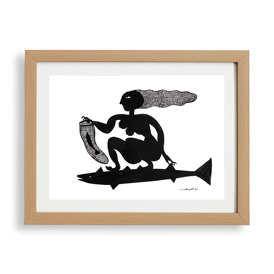 Shakuntala with Kingsfish