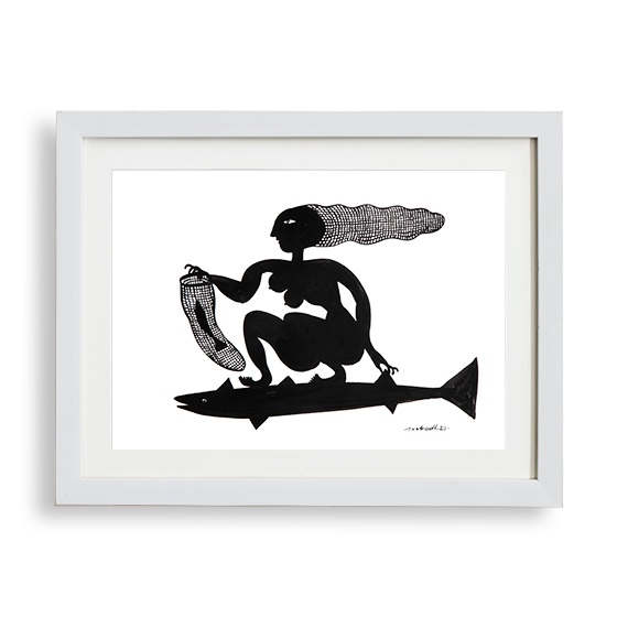 Shakuntala with Kingsfish
