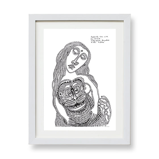 Kadamba Lion with his Consort