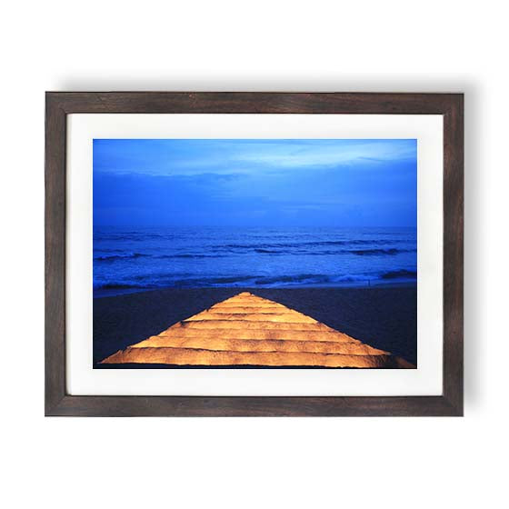 Memories of sunset on the sand