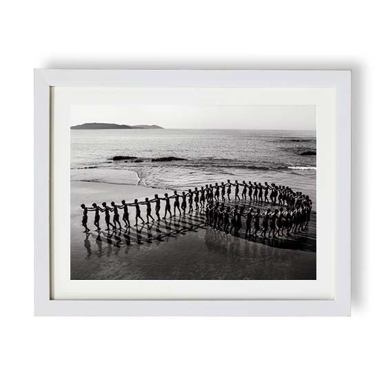 Fishermen in spiral formation