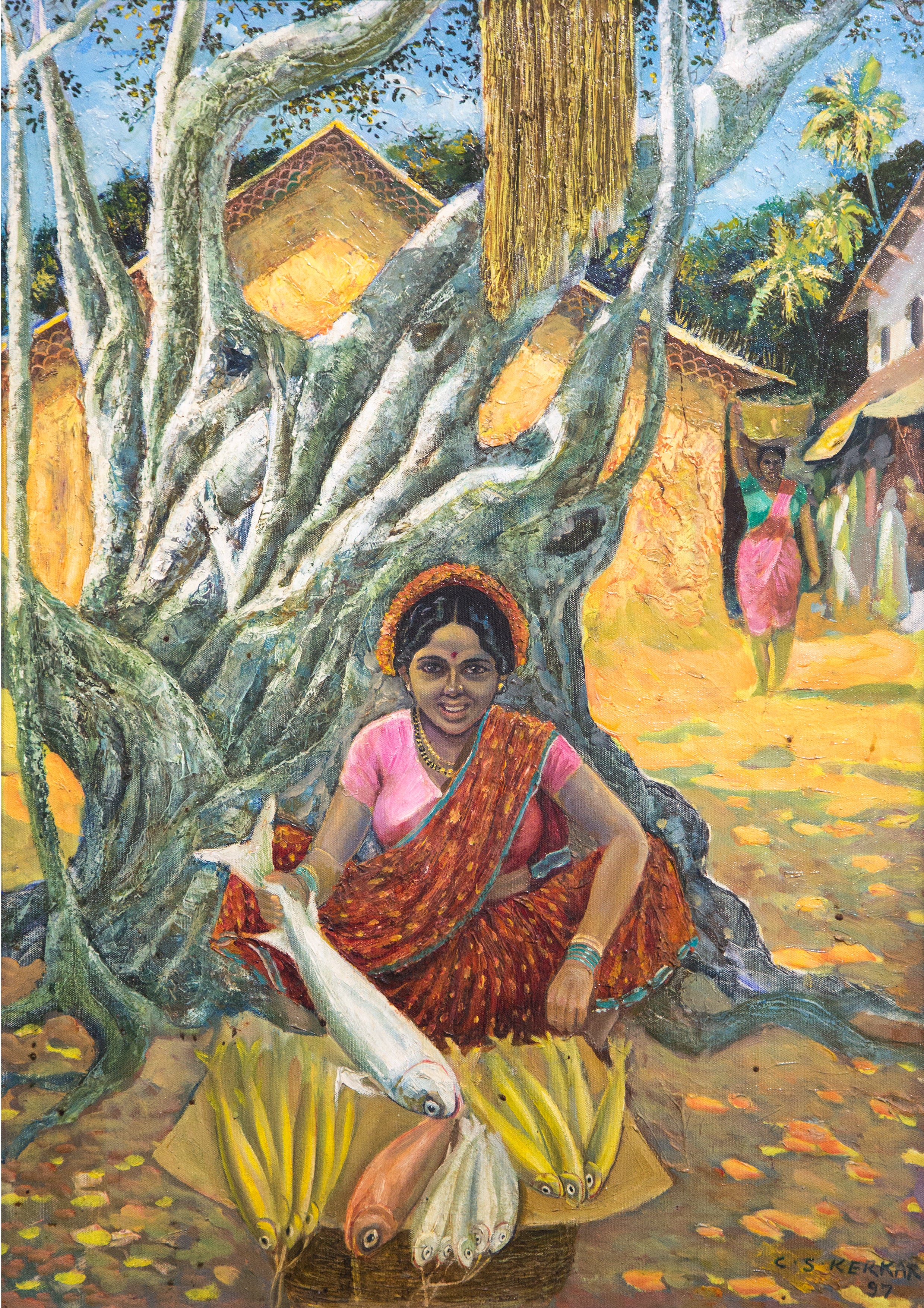 Fisherwoman